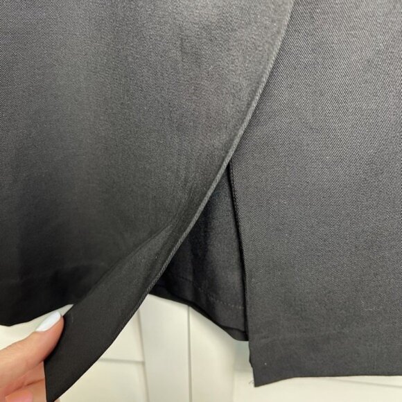 Ralph Lauren Wool Pencil Skirt Career Preppy Business Women's Size 10 Black - Picture 8 of 8